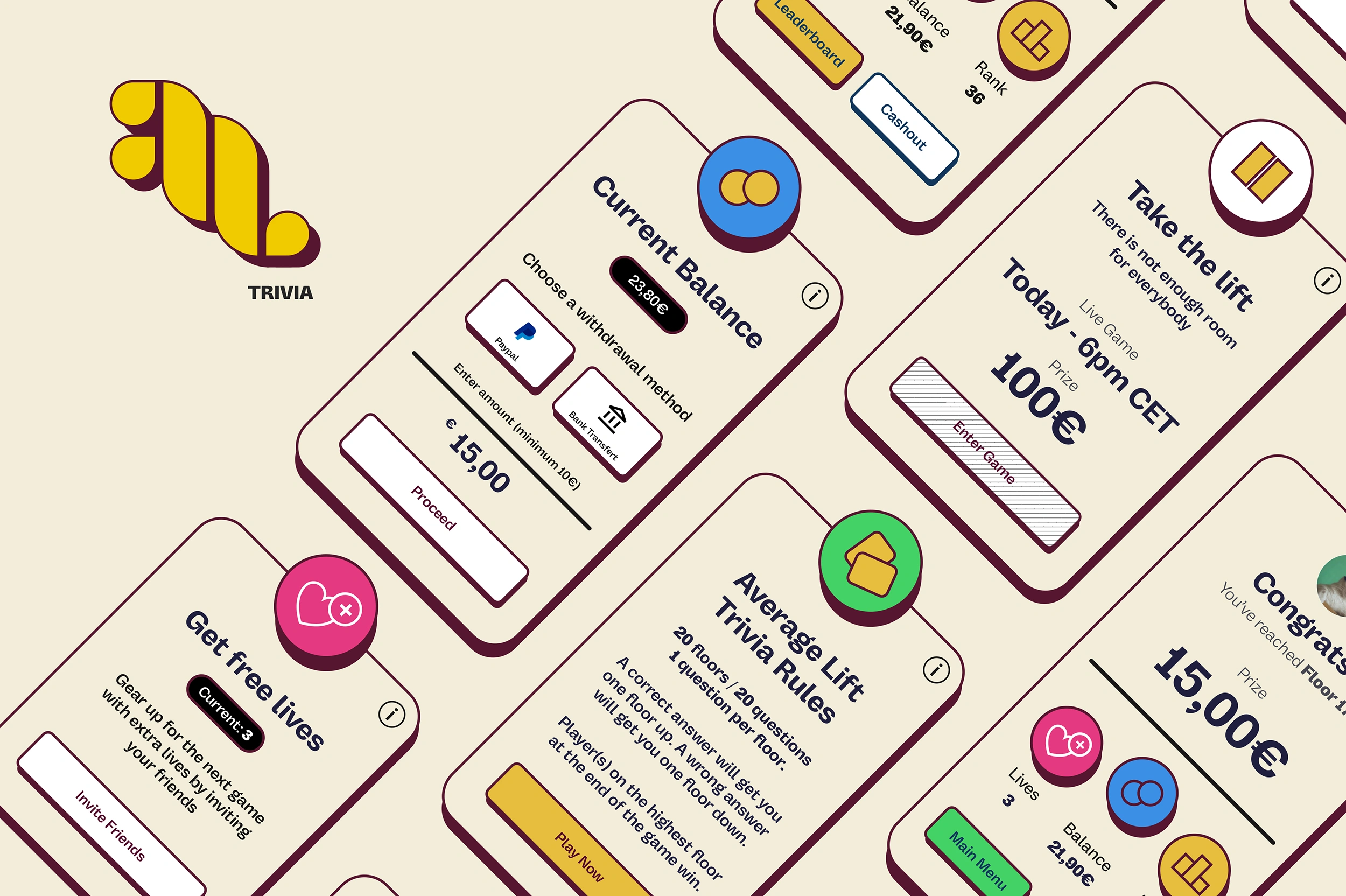 Average Lift Trivia App