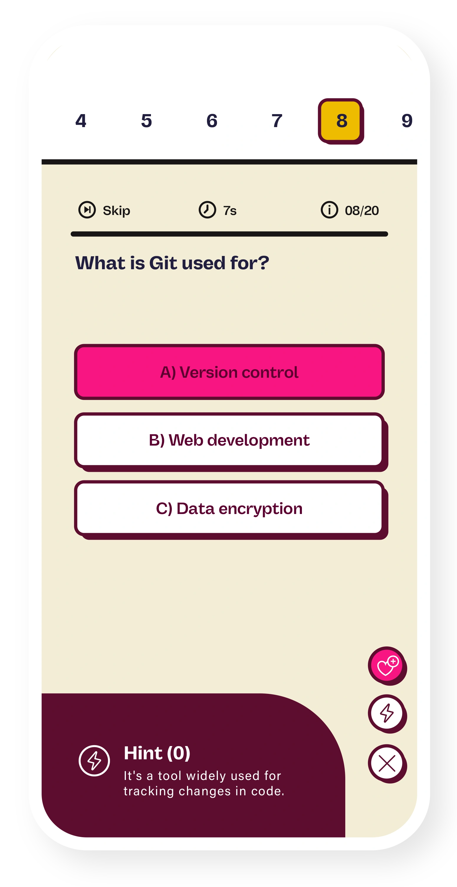 Version Control selected