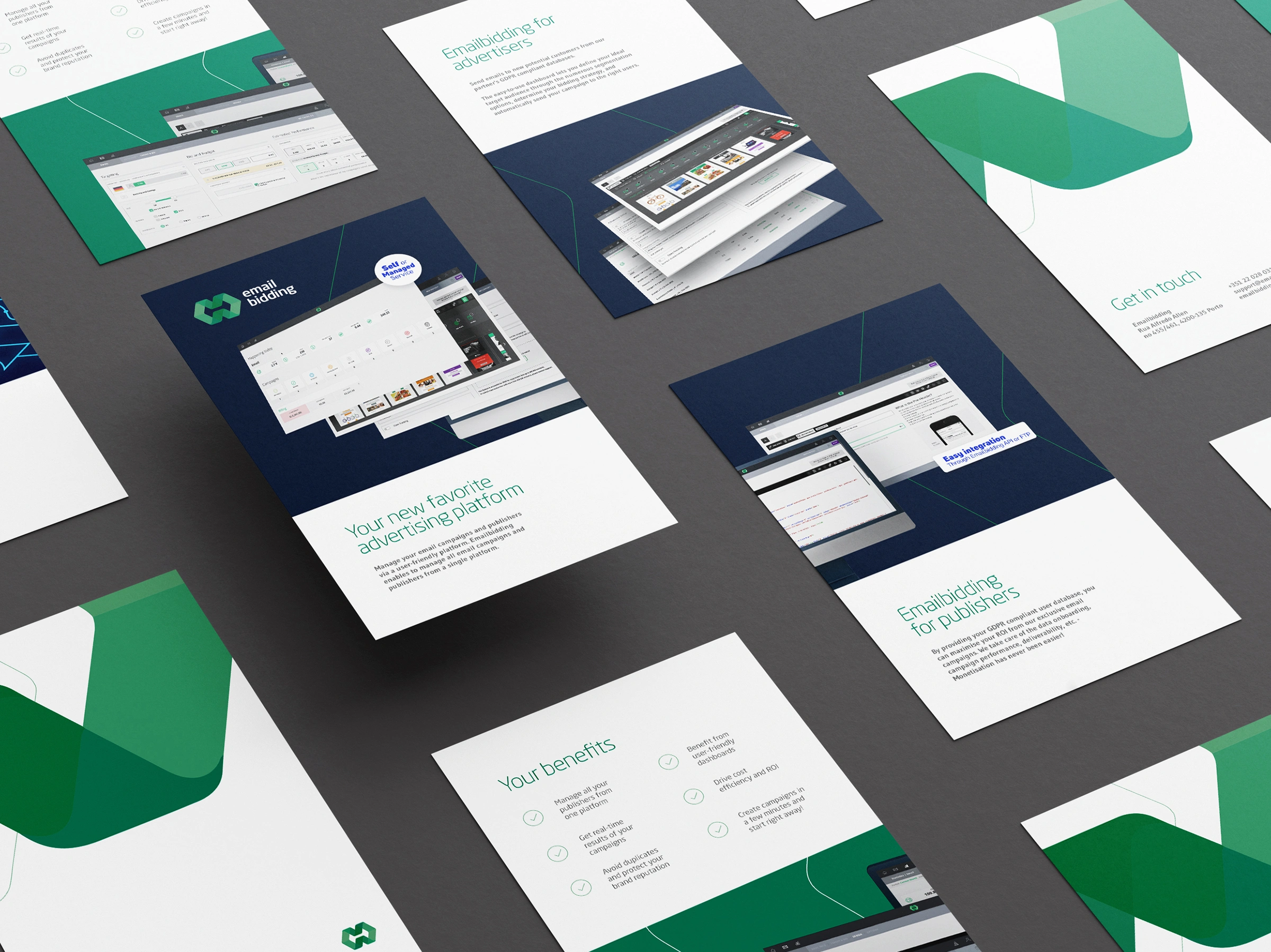 Online/offline brochure