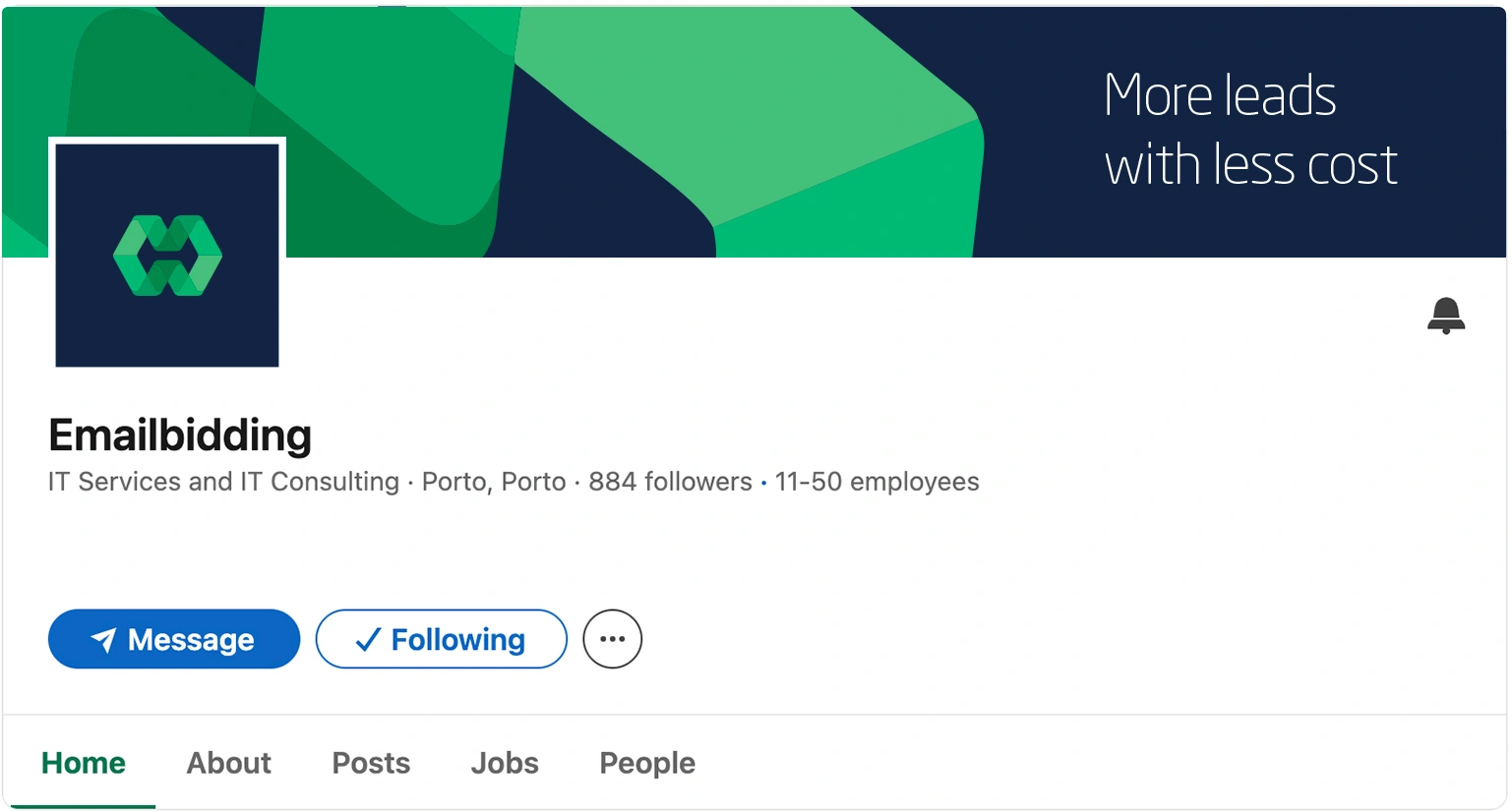 Linkedin Page